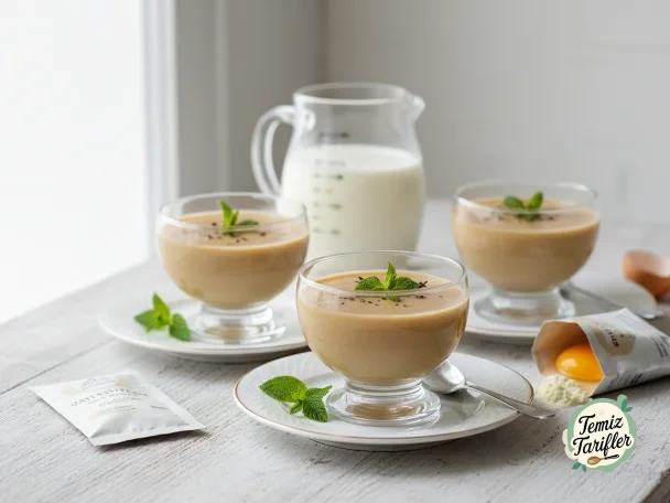 30 Dakikada Glutensiz Puding | Temiz Tarifler