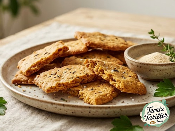 Lentil Crackers - Crunchy Delight