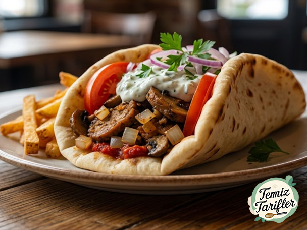 Lezzet Dolu Vegan Gyro Tarifi - Pratik ve Kolay