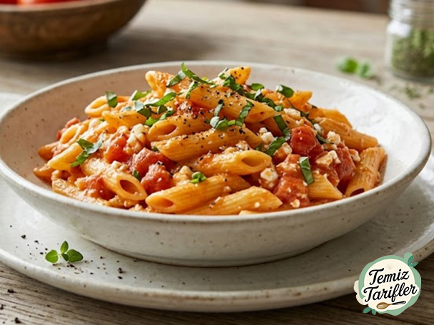 Evde Sağlıklı Penne Alla Vodka Tarifi