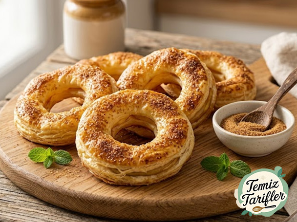 Easy Apple Rings in Puff Pastry Recipe