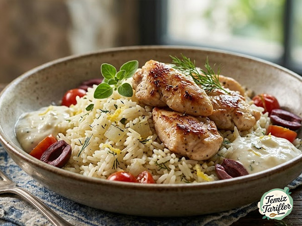 Greek-Style Chicken and Rice - A Festivity in One Pot