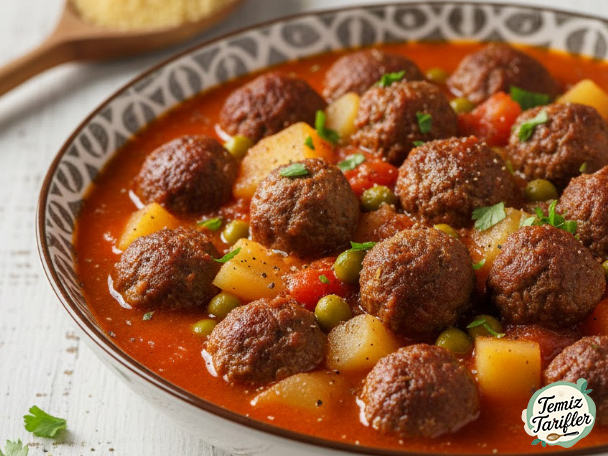 Flavorful: Enjoying Juicy Meatballs