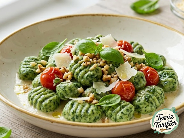 Homemade Spinach Gnocchi Delight