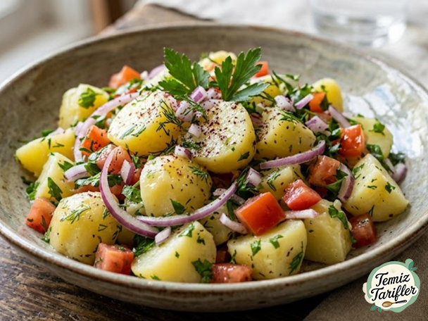 Tutmayan Kalmaz: Vegan Patates Salatası Tarifi