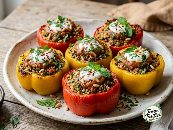 Deliciosos Pimientos Rellenos Veganos | Redescubre