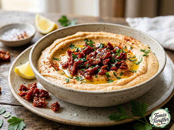 Sun-Dried Tomato Hummus