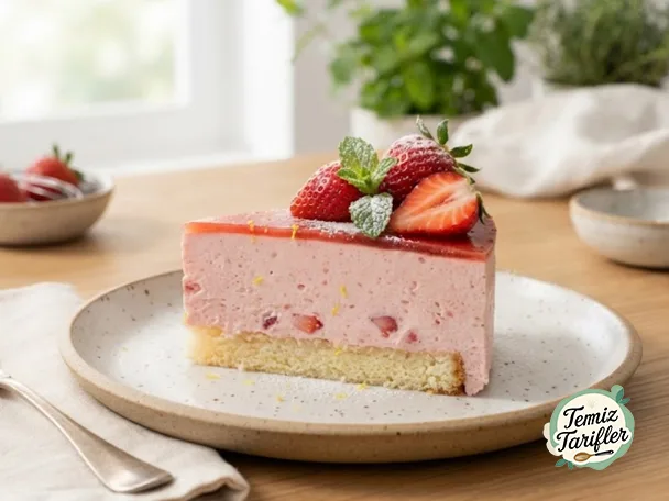 Strawberry Mousse Cake - The Star of the Table