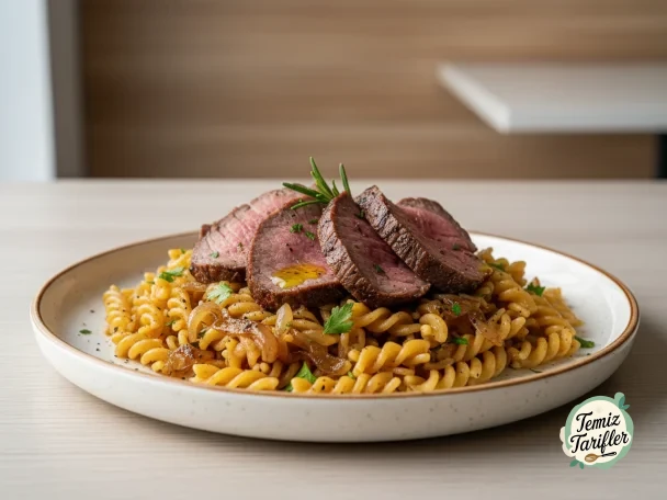 Pasta con Carne de Res