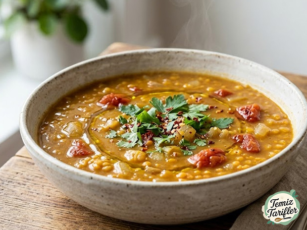 How to Make Curry Spiced Lentil Soup?