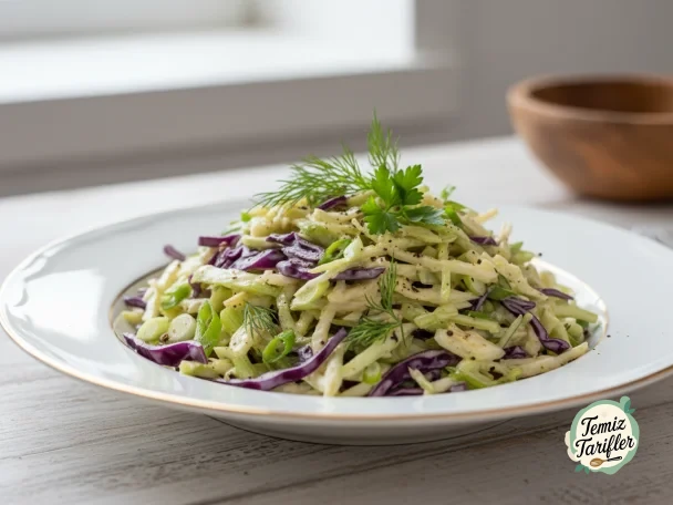 Denediğiniz En Lezzetli Kremalı Lahana Salatası