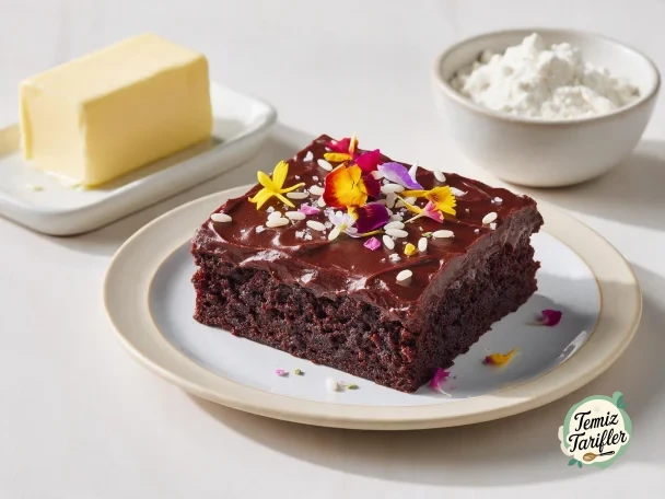En Lezzetli Glutensiz Texas Tepsi Keki Tarifi