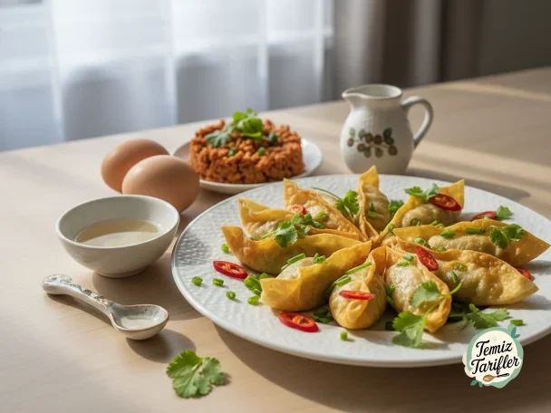 En Lezzetli Glutensiz Wonton Yufkası Tarifi