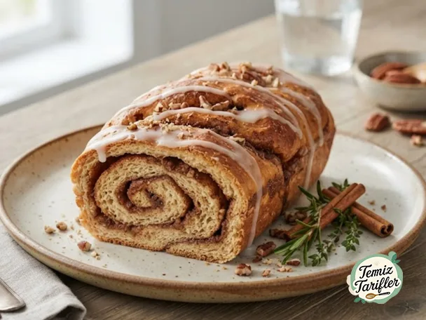 En Lezzetli Vegan Tarçınlı Ekmek Tarifi
