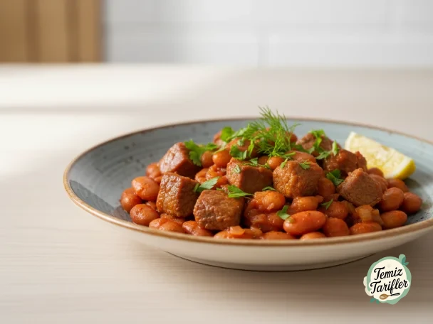 Estofado de Carne y Frijoles - Receta al Estilo de Restaurante