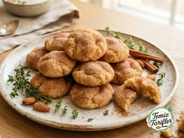 Galletas Snickerdoodles Caseras de Harina de Almendra