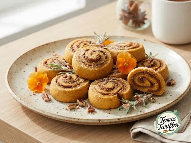 Homemade Pumpkin Spice Roll Cookies