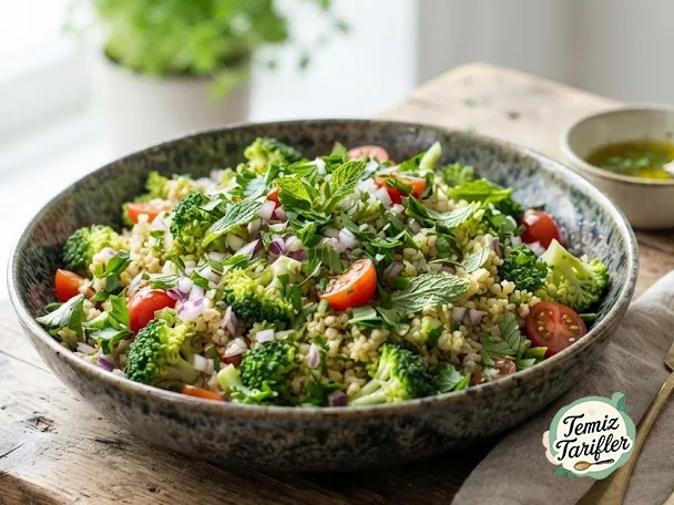 Homemade Broccoli Tabbouleh