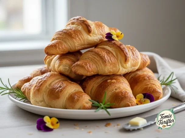 Ev Yapımı Glutensiz Kruvasanlar - İnanılmaz Kolay