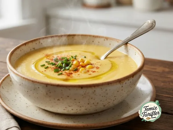 Receta de Sopa de Maíz Cremosa Casera