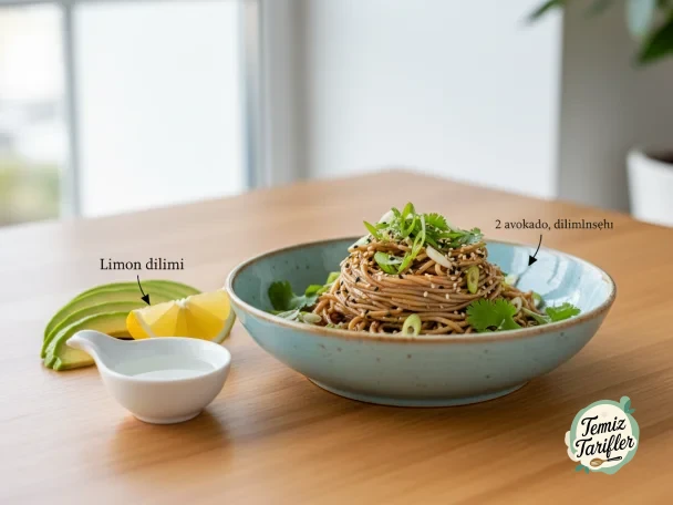 Homemade Sesame Soba Noodles