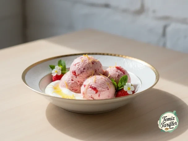 Как сделать безглютеновое клубничное мороженое дома? Вкусный рецепт