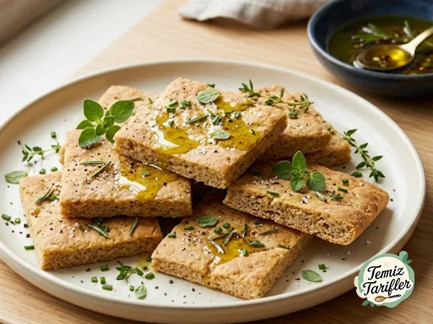 Evde Glutensiz Matzo Hazırlığı