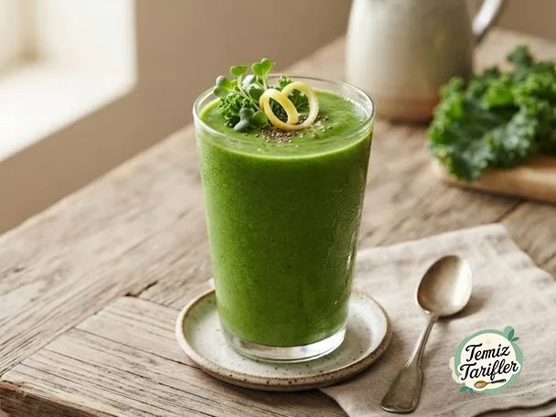 Evde Kale Smoothie Hazırlamak Çok Kolay!
