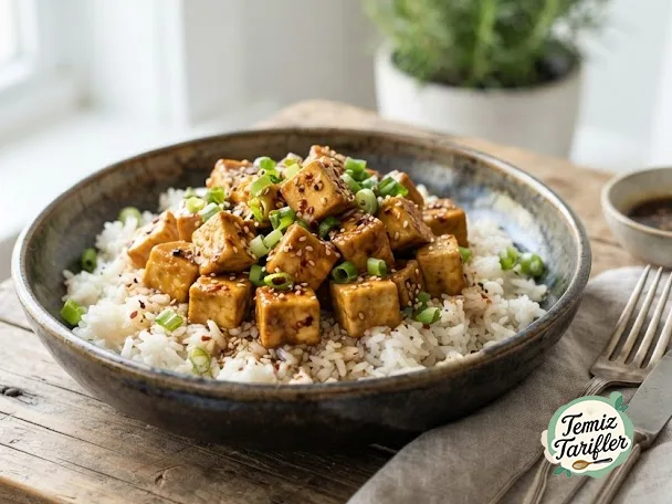 Evde Kolay Teriyaki Tofu Tarifi (30 Dakika, 1 Tava)