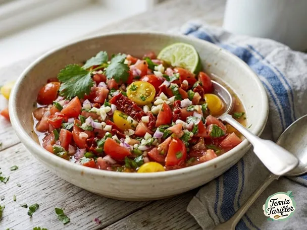 Evde Orijinal Pico De Gallo Yapımı