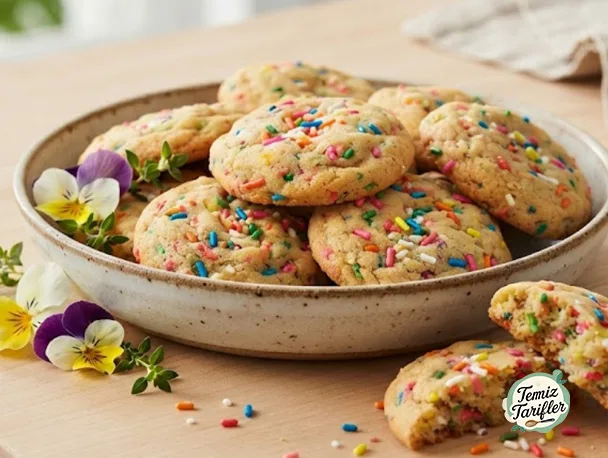 Galletas Funfetti Veganas y Coloridas en Casa