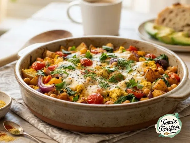 Evde Vegan Kahvaltı Güveci Nasıl Yapılır?