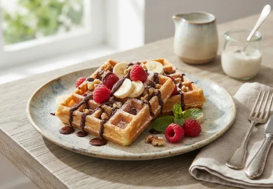 Evde Vegan Waffle Tarifi Nasıl Yapılır?
