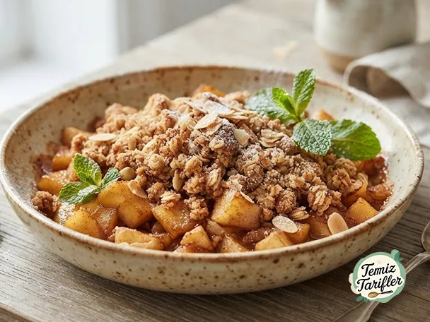 Delicioso Crumble de Manzana Sin Gluten en Casa