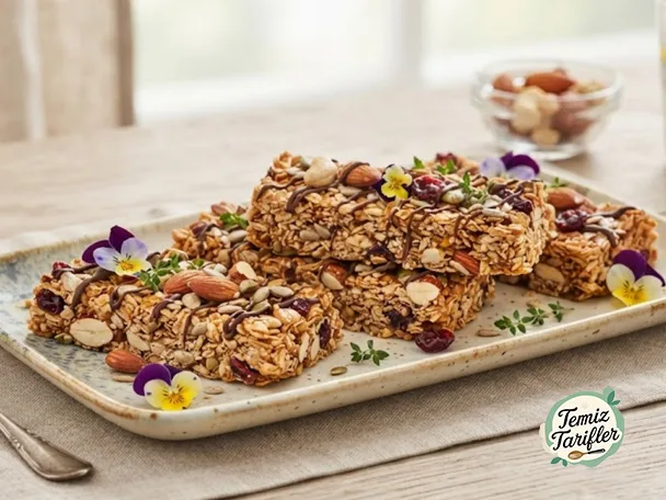 Glutensiz Granola Barlar - Bir Kez Deneyin, Hep Yapacaksınız