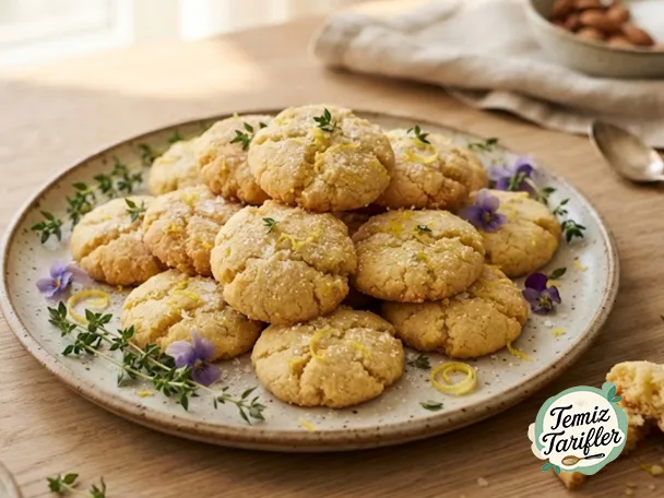 Glutensiz Limonlu Kıtır Kurabiye Tarifi - Nefis Lezzet | Temiz Tarifler