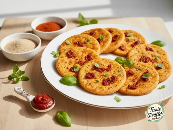 Galletas de Pizza Sin Gluten - ¡Muy Fáciles de Hacer en Casa!