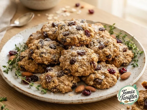 Glutensiz Yulaflı Üzümlü Kurabiye Tarifi - Lezzet Garantili!