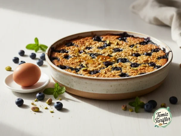 Blueberry Oat Bake to Start Your Day with Energy