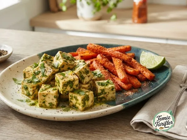 Kişnişli Lime Tofu ve Tajin Havuçlar Nasıl Yapılır?