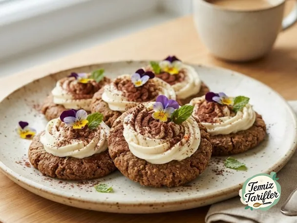 Kolay Tiramisu Kurabiyeleri | Glutensiz ve Vegan