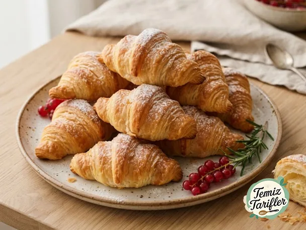 Kolay Vegan Kruvasanlar - Misafir Sofrasının Vazgeçilmezi