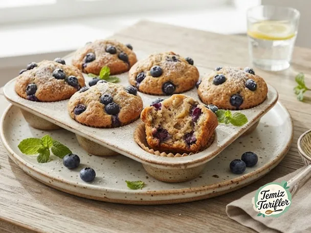 Delicious Gluten-Free Blueberry Banana Muffins