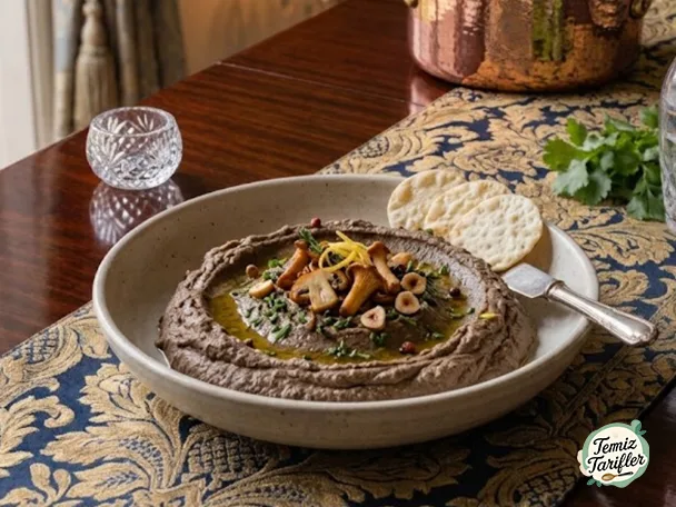 Lezzet Dolu Vegan Mantar Patesi Tarifi