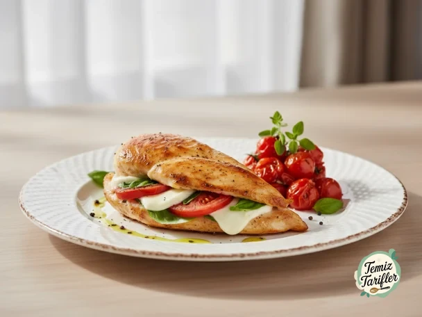 Explosión de Sabor: Pechuga de Pollo Rellena de Caprese