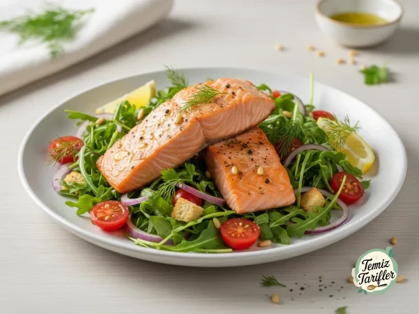 Surprising Rocket Salad with Salmon