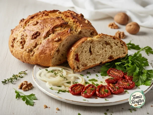 Deliciosa receta de pan sin gluten con nueces - Fácil de hacer en casa