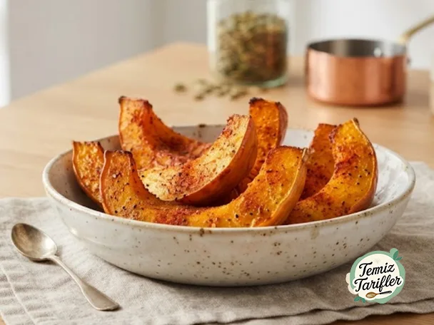 Lezzetli Hava Fritözünde Bal Kabağı Tarifi