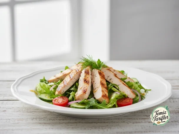 Lezzetli Izgara Hindi Göğüs Etli Salata Tarifi - Hem Fit Hem Kolay!