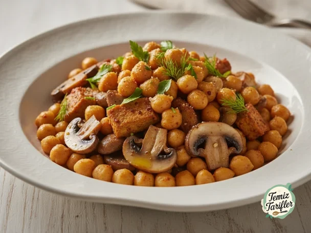 Delicious Chickpea and Mushroom Protein Mixture Recipe